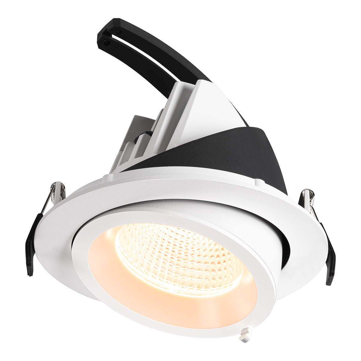 Einbau-Downlight Mira II LED, Bohrloch-Ø 150 mm, 3000 K