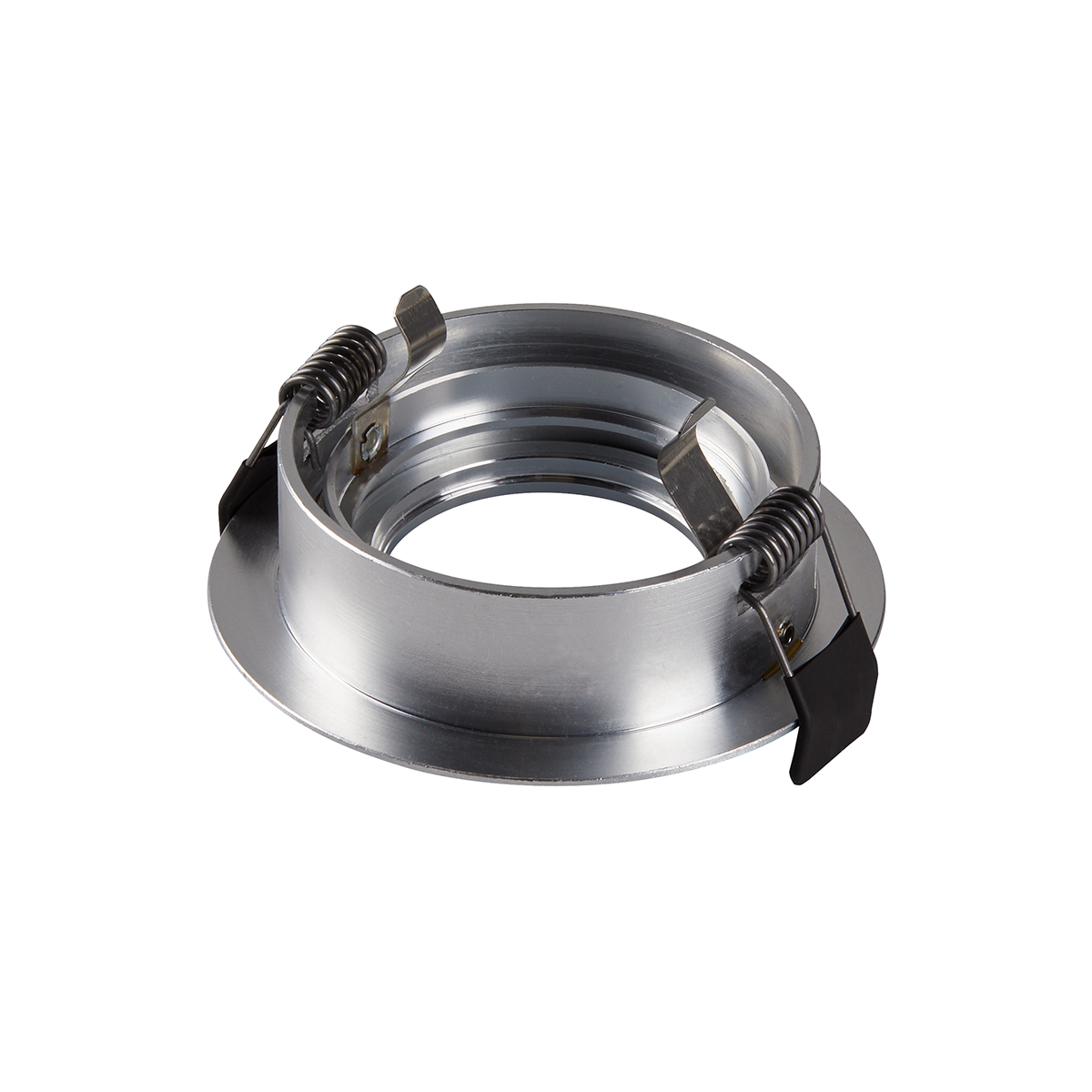 Deckeneinbauring Swing 68, mit Spannfedern, alu-glänzend